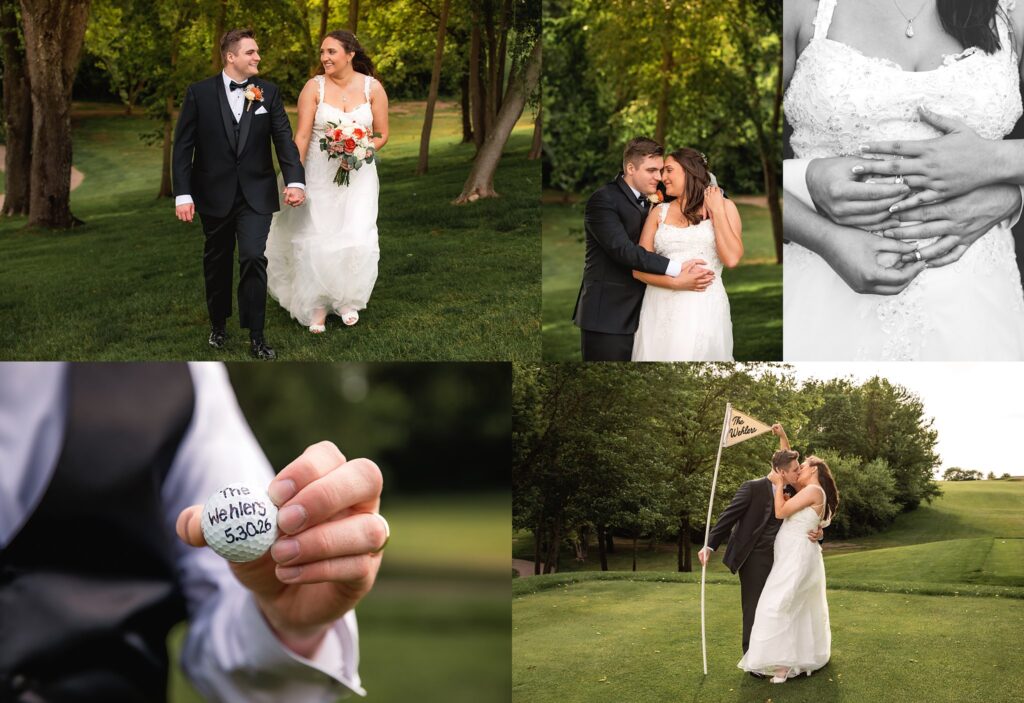 glen erin celtic houses bridal photos 