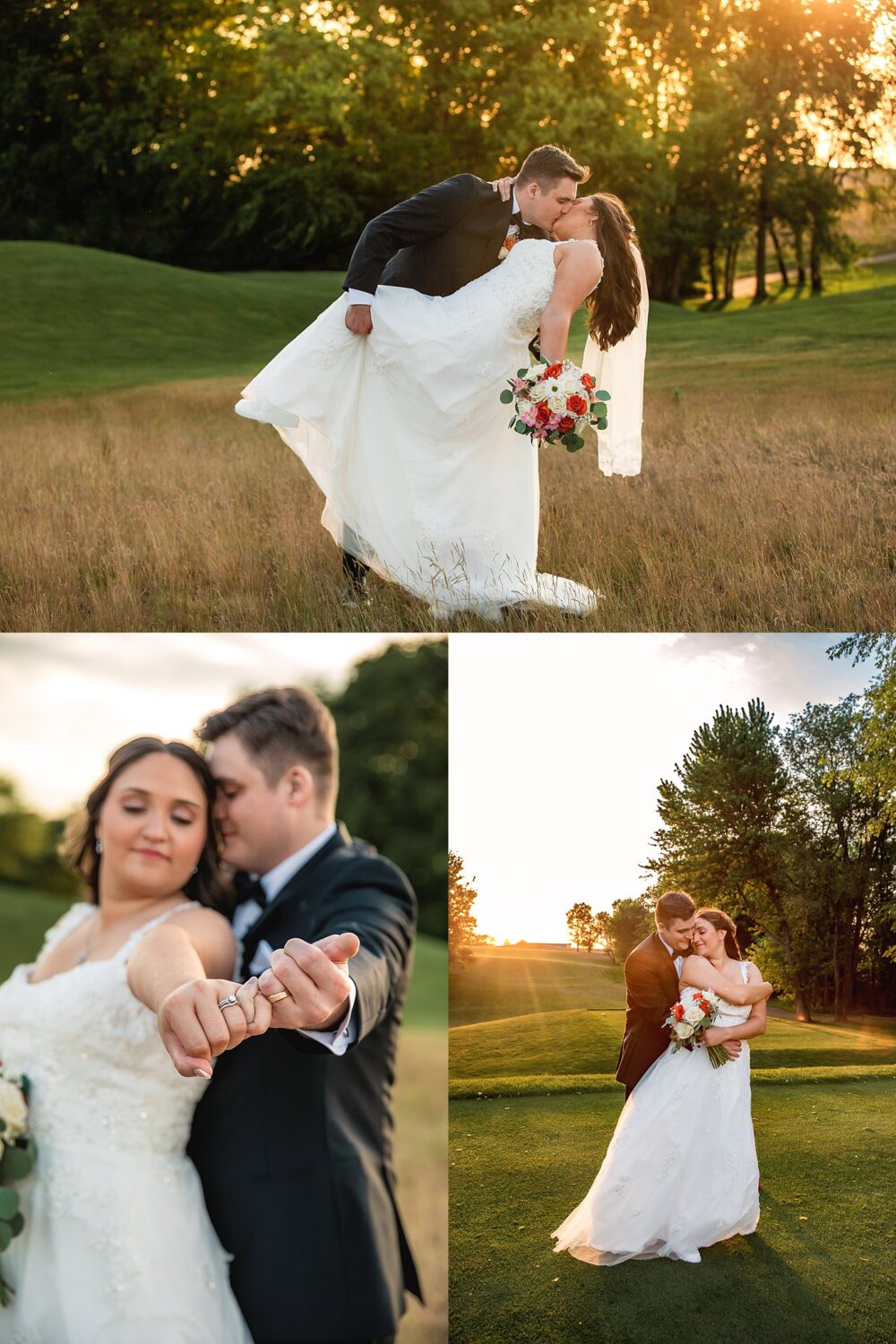 pb&j memories glen erin weddings sunset photos